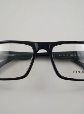 外贸正品经典方框板材近视眼镜框时尚商务光学眼镜架 7色EC2019