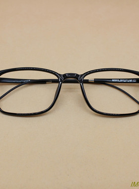 超轻钨钛塑钢ULTEM 商务小方框近视眼镜框 光学眼镜架 4色 3003