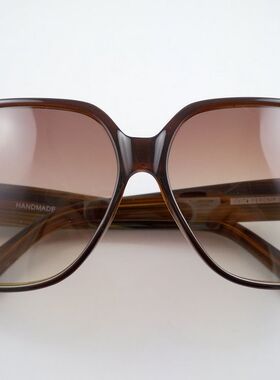 工厂存货镶钻不规则女士板材太阳眼镜 太阳镜 墨镜 2色