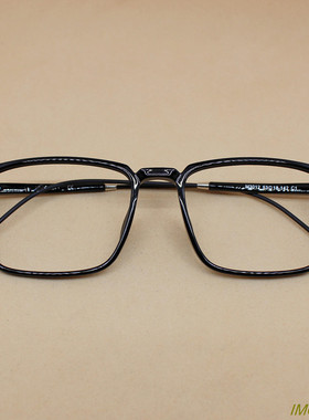 超轻钨钛塑钢ULTEM 商务大方框近视眼镜框 光学眼镜架 4色 3012