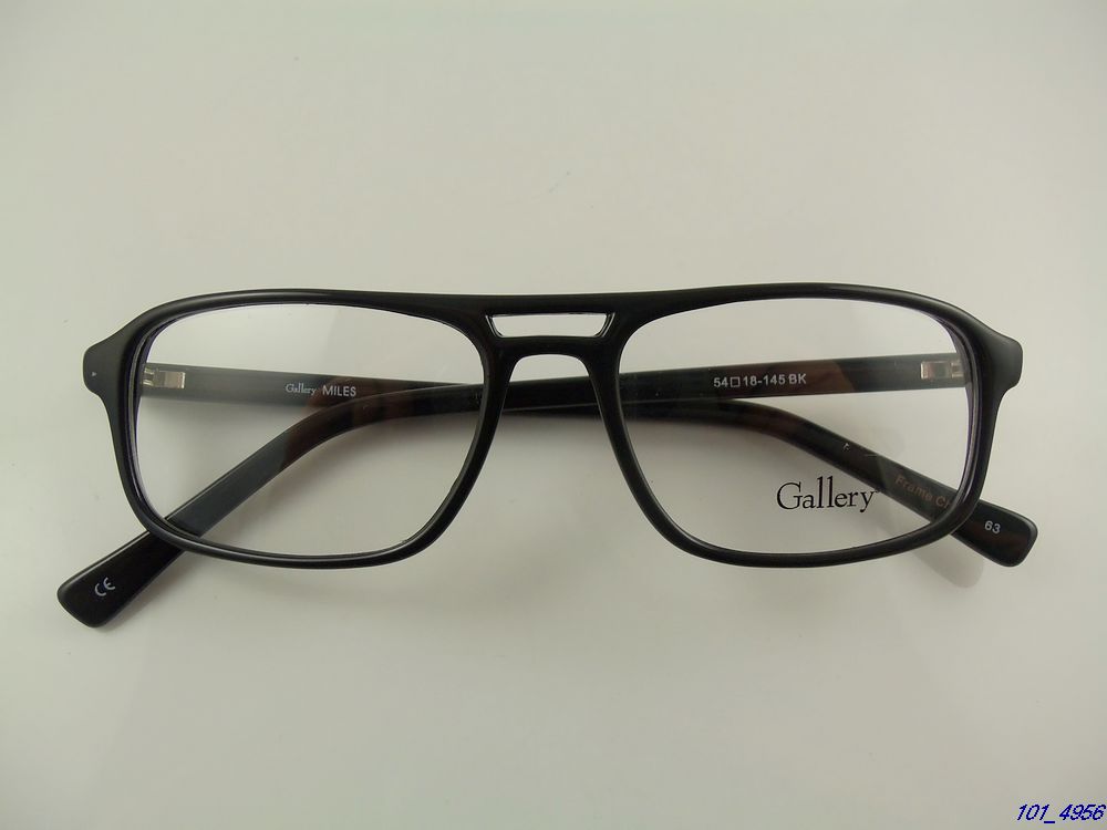 超轻复古双梁板材近视眼镜架