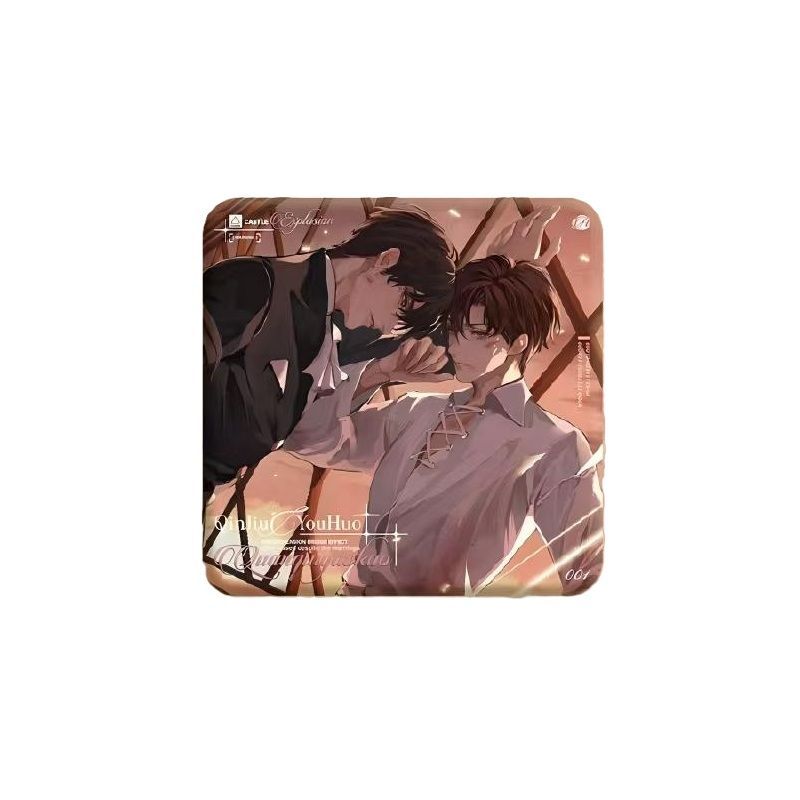 【官方正版】猫耳fm 全球高考 徽章色纸周边立牌摆件官谷正品