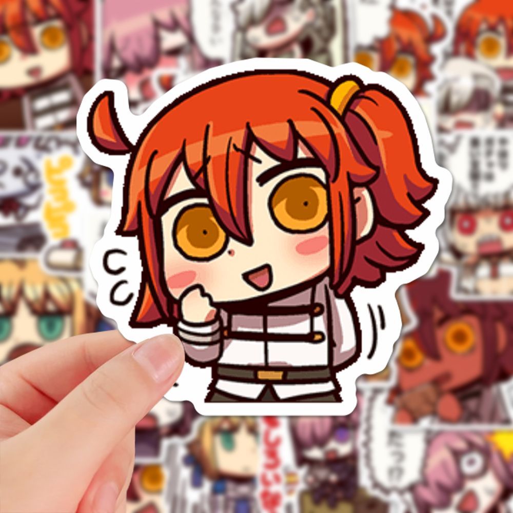 热门游戏fate咕哒子表情包贴纸笔记本电脑手机水杯手账装饰贴画