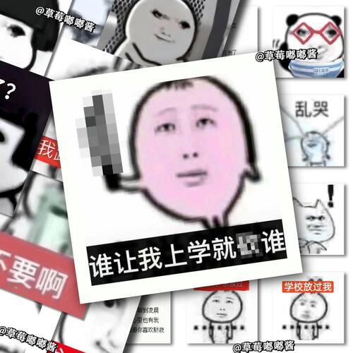108张已老实求放过表情包贴纸搞怪风网络爆梗diy手机壳iPad贴画