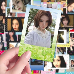 hearts2hearts马卡龙拍立得贴纸H2H女爱豆kpop女团贴画diy防水