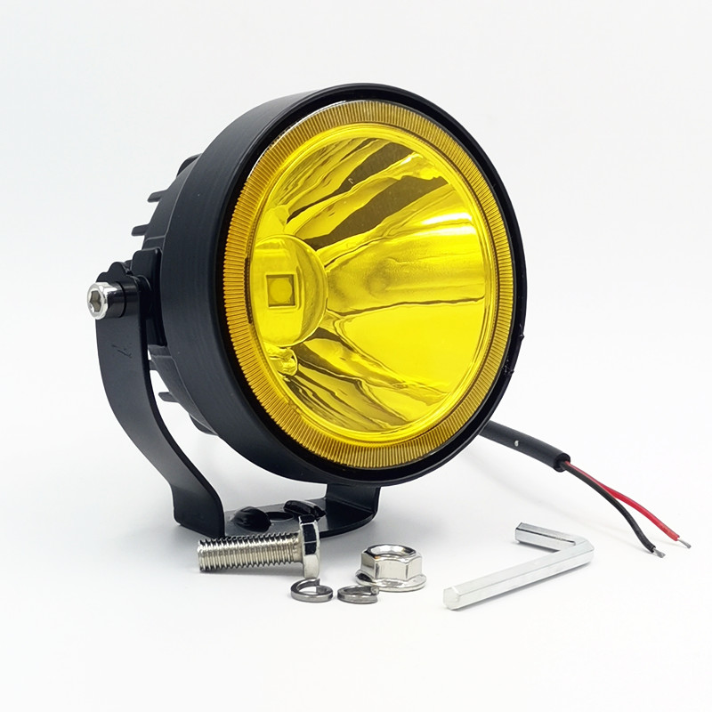 led射灯12V24V汽车雾灯黄光