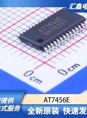 单片机微控制器 AT7456E 原装正品 TSSOP-28-EP
