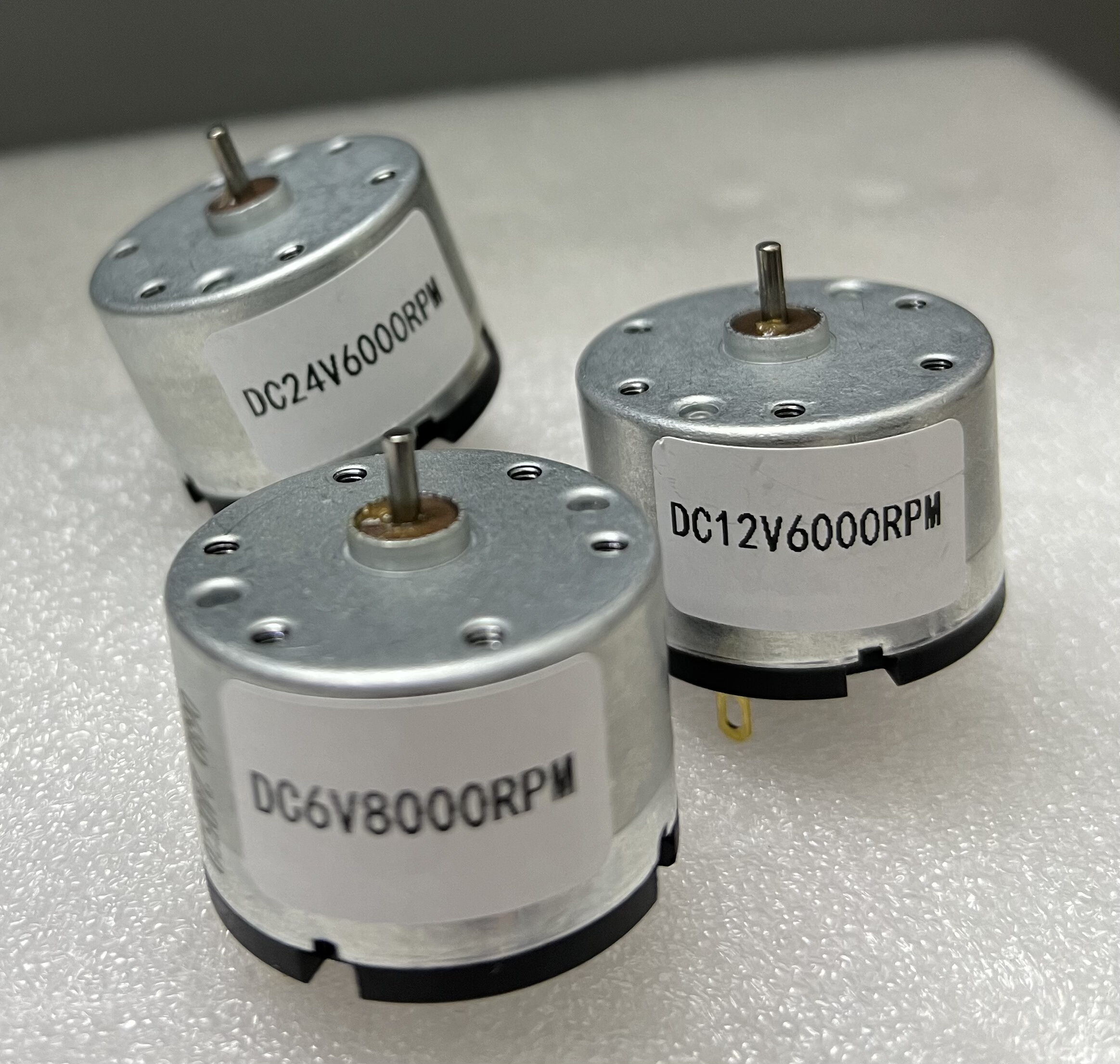 直流12v马达碳刷高转速微型电机