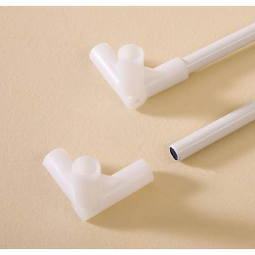 蚊帐配件加厚接口三角拐角三通塑料接头支架固定床帘压脚零件 - 封面