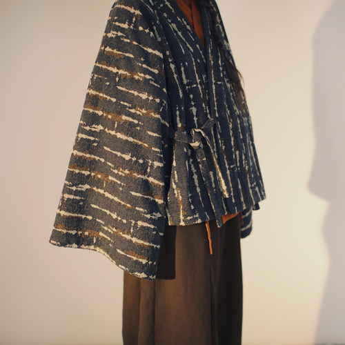 谜阿凰越川晋制外襦汉服原创改良上衣女装魏晋风春秋冬款保暖新款