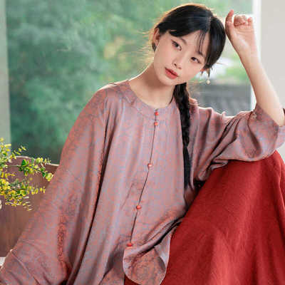 原创汉服谜阿凰文艺盘扣