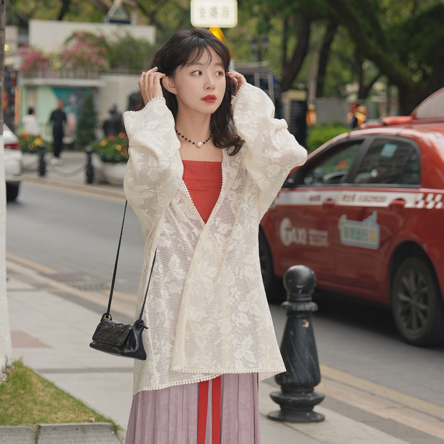 谜阿凰原创汉元素半身裙春夏日常图片