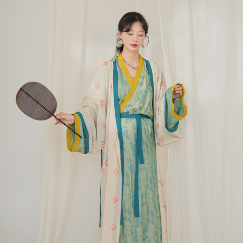 谜阿凰凌波微步套装夏季改良汉服