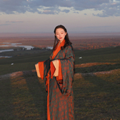 女 原创复原战国袍大放量显瘦汉服古风拍照出游套装 谜阿凰 曜灵