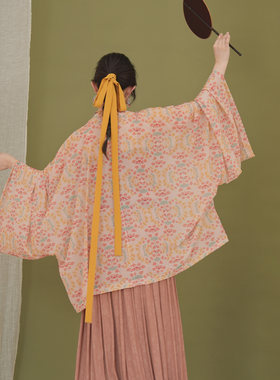谜阿凰暄和改良披衫夏季汉服女款