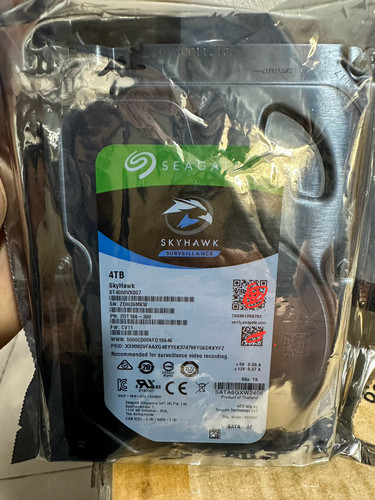 希捷酷鹰4TB和6TB监控硬盘