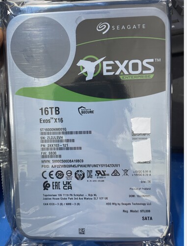 希捷16T硬盘ST1600NM001G企业