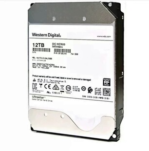 西数12T硬盘HUH721212ALE600机械硬盘企业级监控硬盘WD12TB HC520