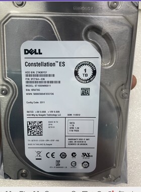 DELL 戴尔 1T SATA ST1000NM0011 ST1000NM0033 1TB 3.5寸 硬盘