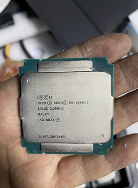 Intel/英特尔 至强 e5-2699V3 CPU 18核36线程2.3g 2011-3 正式版