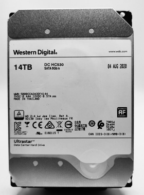 西数14T硬盘14T HC530机械硬盘WUH721414ALE6L4企业级监控硬盘NAS
