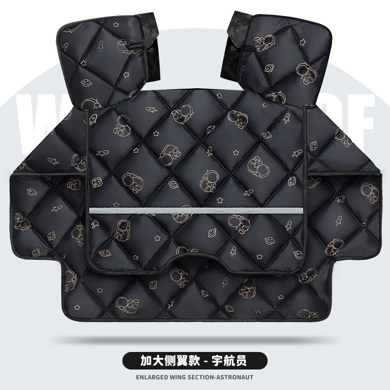 电动车挡风被四季通用双面防水