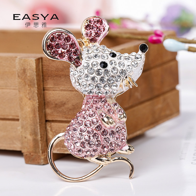 本命年礼物中国风汽车钥匙扣老鼠挂件鼠年创意礼品热卖包邮男女