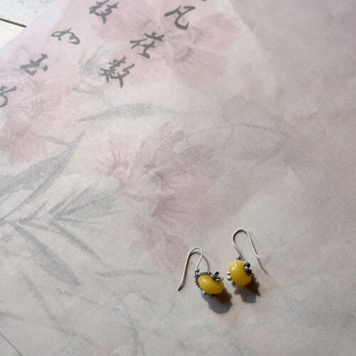 925银•耳环（小腊梅）1252
