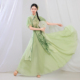 古典舞蹈服女飘逸新中式 旗袍纱衣艺考形体练功服中国风扇子舞演出