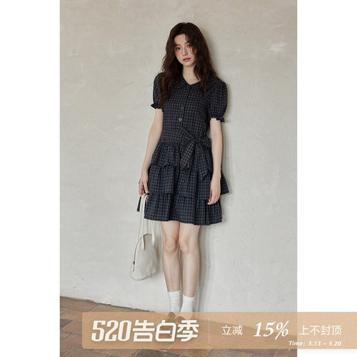 设计感小众小个子裙子