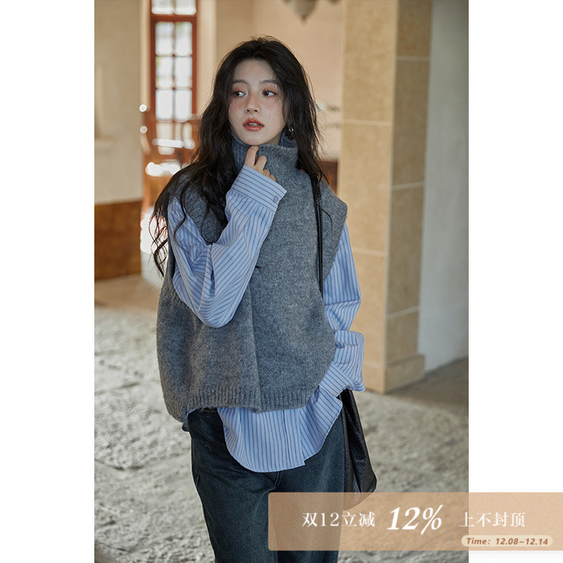 设计感小众小个子马甲