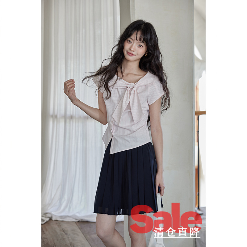 设计感小众小个子衬衫