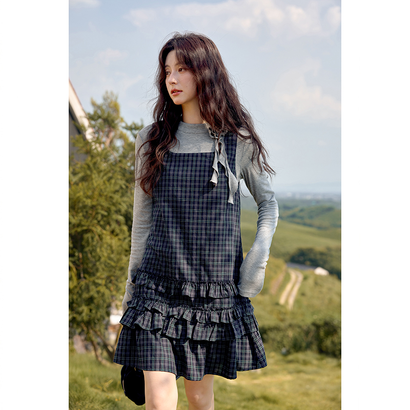 设计感小众小个子裙子