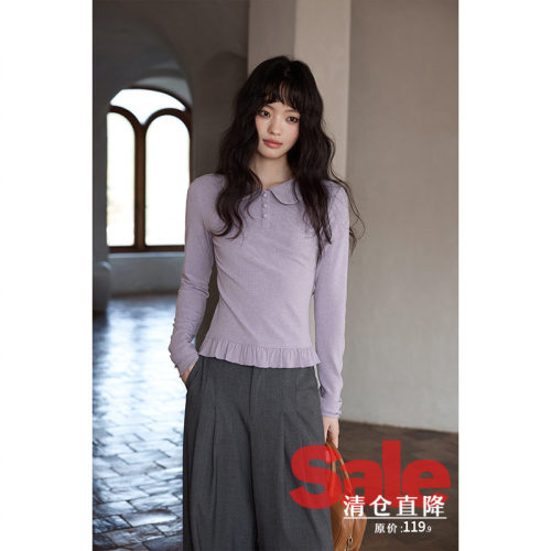 设计感小众小个子上衣