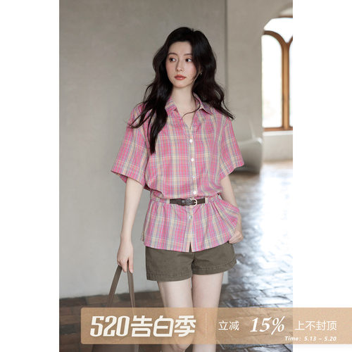 设计感小个子小众衬衫
