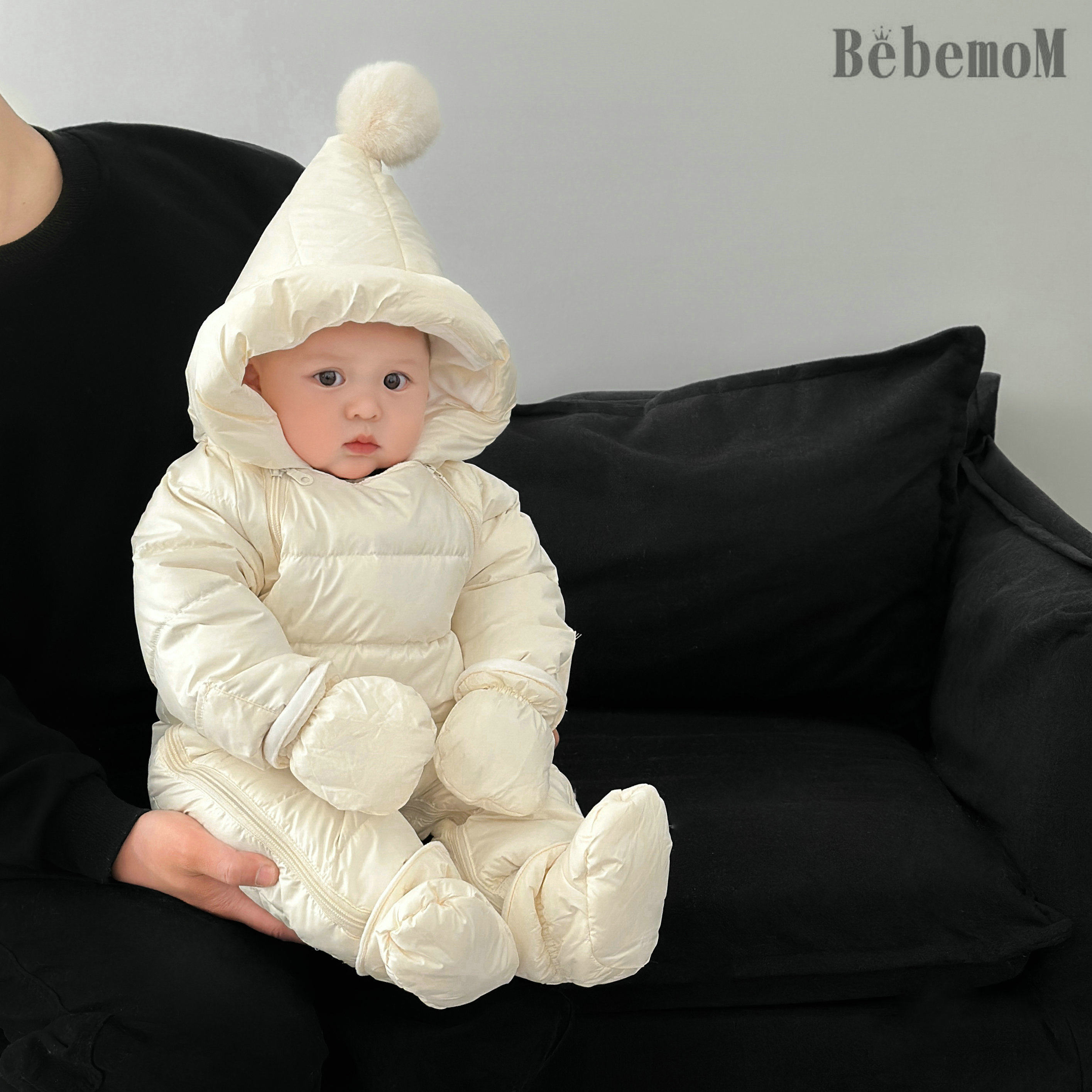 婴儿羽绒服冬季男女宝宝加厚