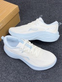 低帮 减震防滑耐磨轻便 休闲 跑步鞋 白蓝 LiNing李宁 女款 凌波