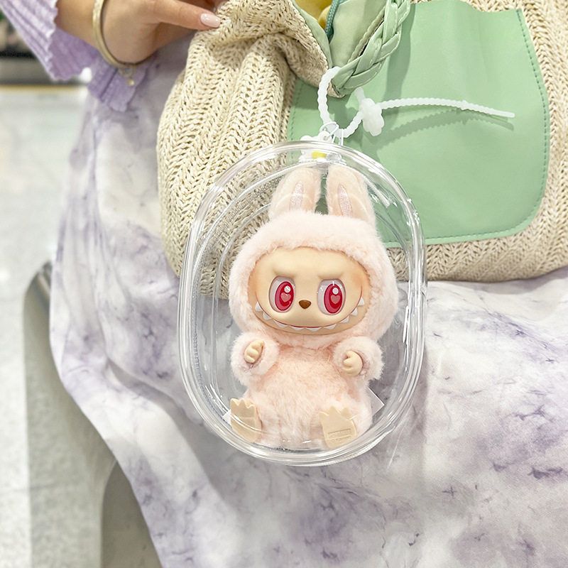 棉花娃娃收纳包拉布布遛娃包