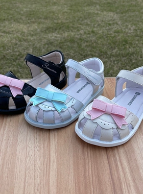 斯乃纳童鞋专柜同款2023夏款SP324010女宝宝学步婴儿公主包头凉鞋