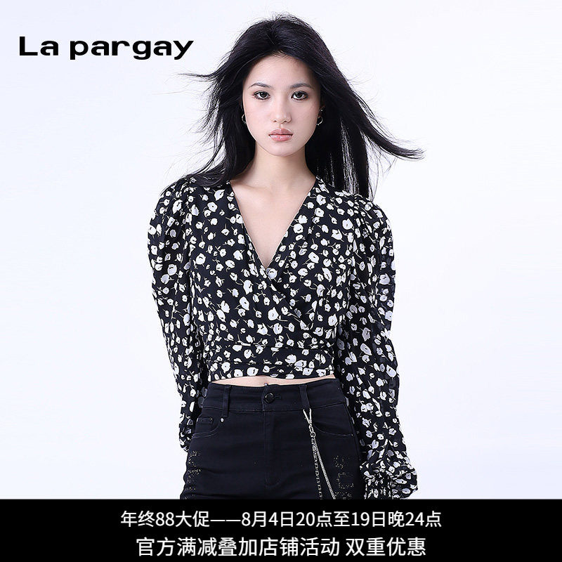 短款Lapargay套衫纳帕上衣