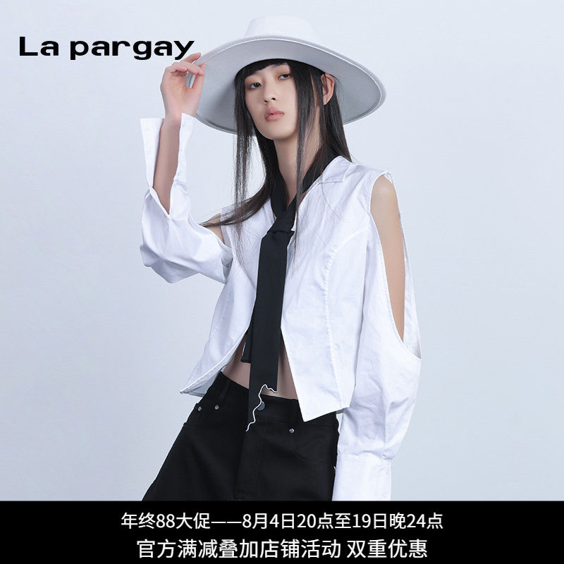 lapargay街头长袖衬衫