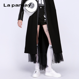 女裤 百搭休闲短裤 飞鸟印花短款 子时尚 女 裤 Lapargay纳帕佳2023新款