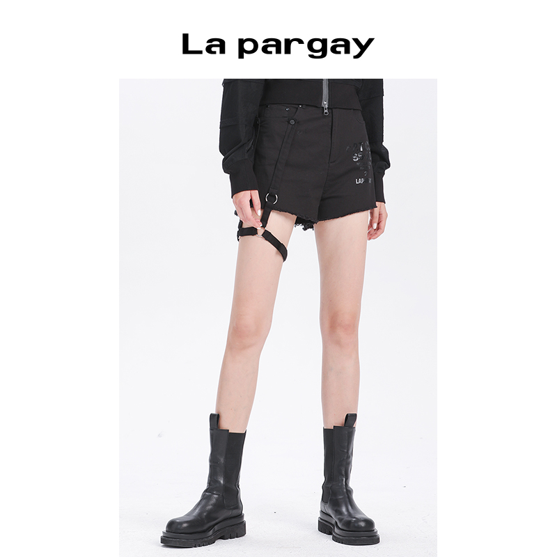 Lapargay百搭短裤休闲裤