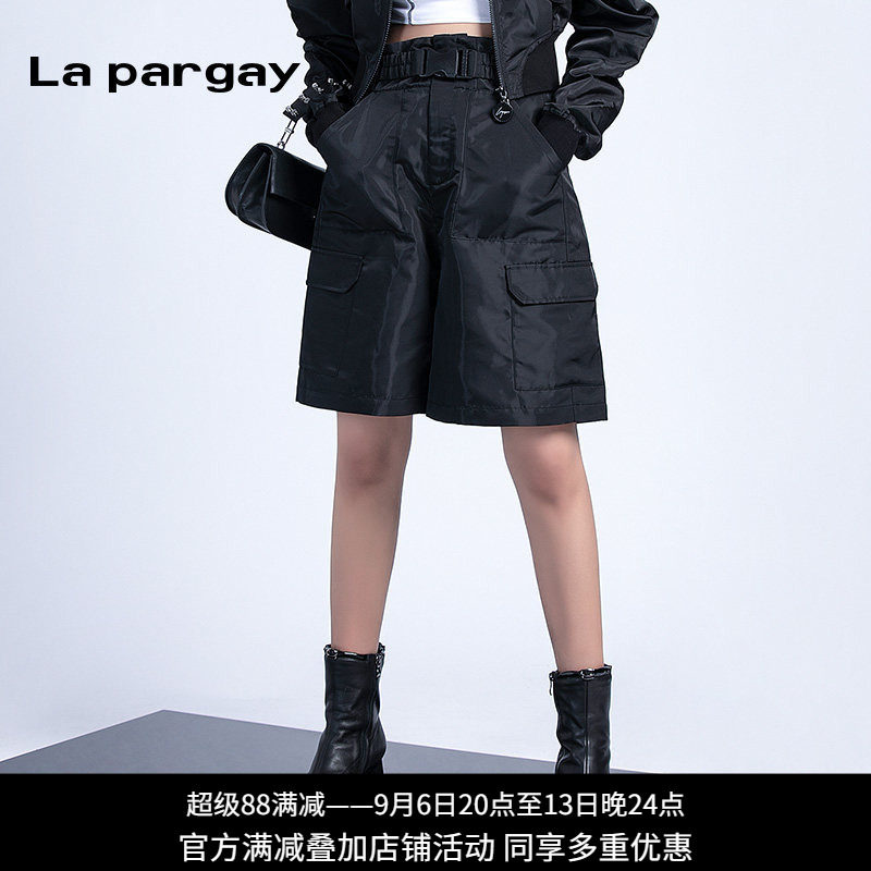 纳帕佳高腰工lapargay五分裤