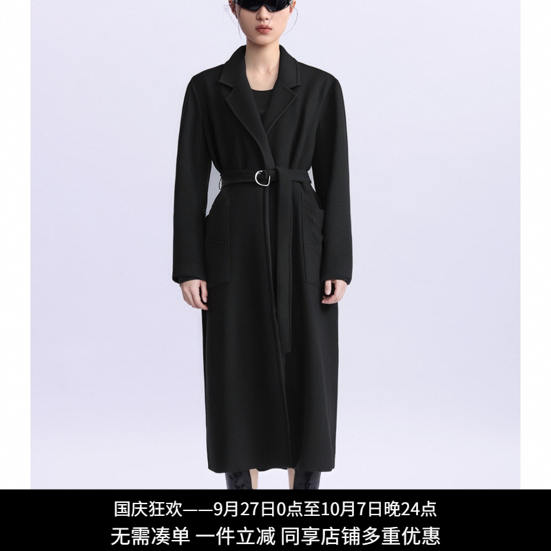 Lapargay新款羊毛大衣风衣外套