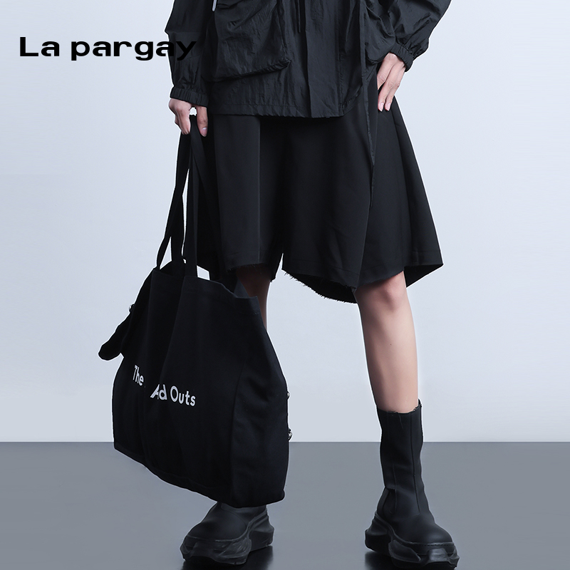 Lapargay2025夏上新毛边短裤