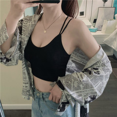 Real shot real price beautiful back suspender waistcoat wrapped in chest to wipe chest sexy underwear with chest cushion