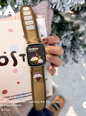 《CA.Family》超暖双层羊毛呢软糯iwatch表带适用苹果applewatch