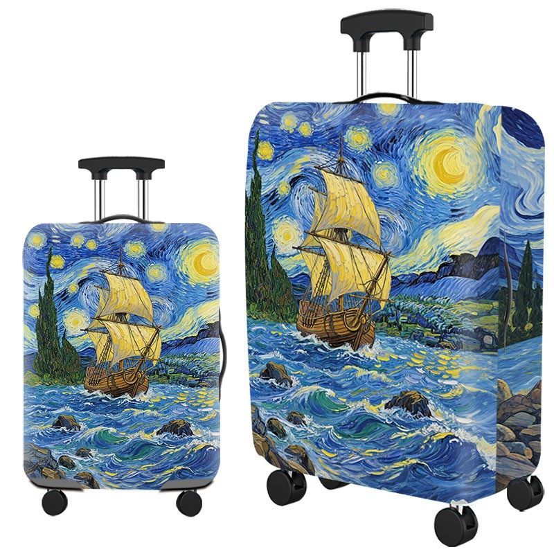 WA173星空帆船弹力箱套拉杆箱旅行旅游登机行李皮箱保护罩防尘袋,箱包皮具/热销女包/男包,旅行箱配件,淘宝优惠券,粉丝福利购,淘宝优惠卷