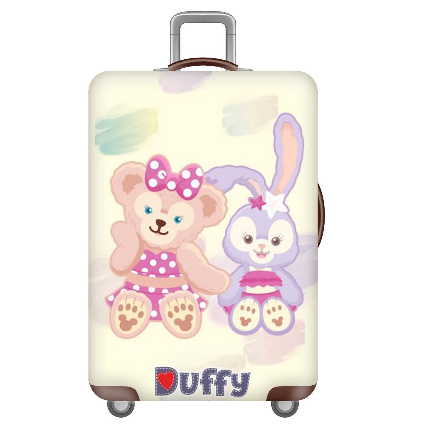 迪士尼90小熊兔子弹力箱套拉杆箱旅行旅游登机行李皮箱防尘袋耐磨,箱包皮具/热销女包/男包,旅行箱配件,淘宝优惠券,粉丝福利购,淘宝优惠卷